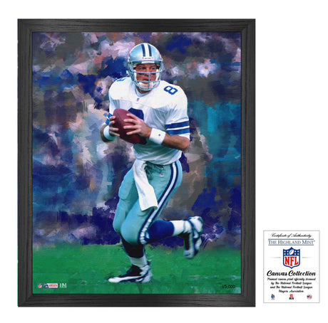 Dallas Cowboys Troy Aikman 16x20 Framed Canvas