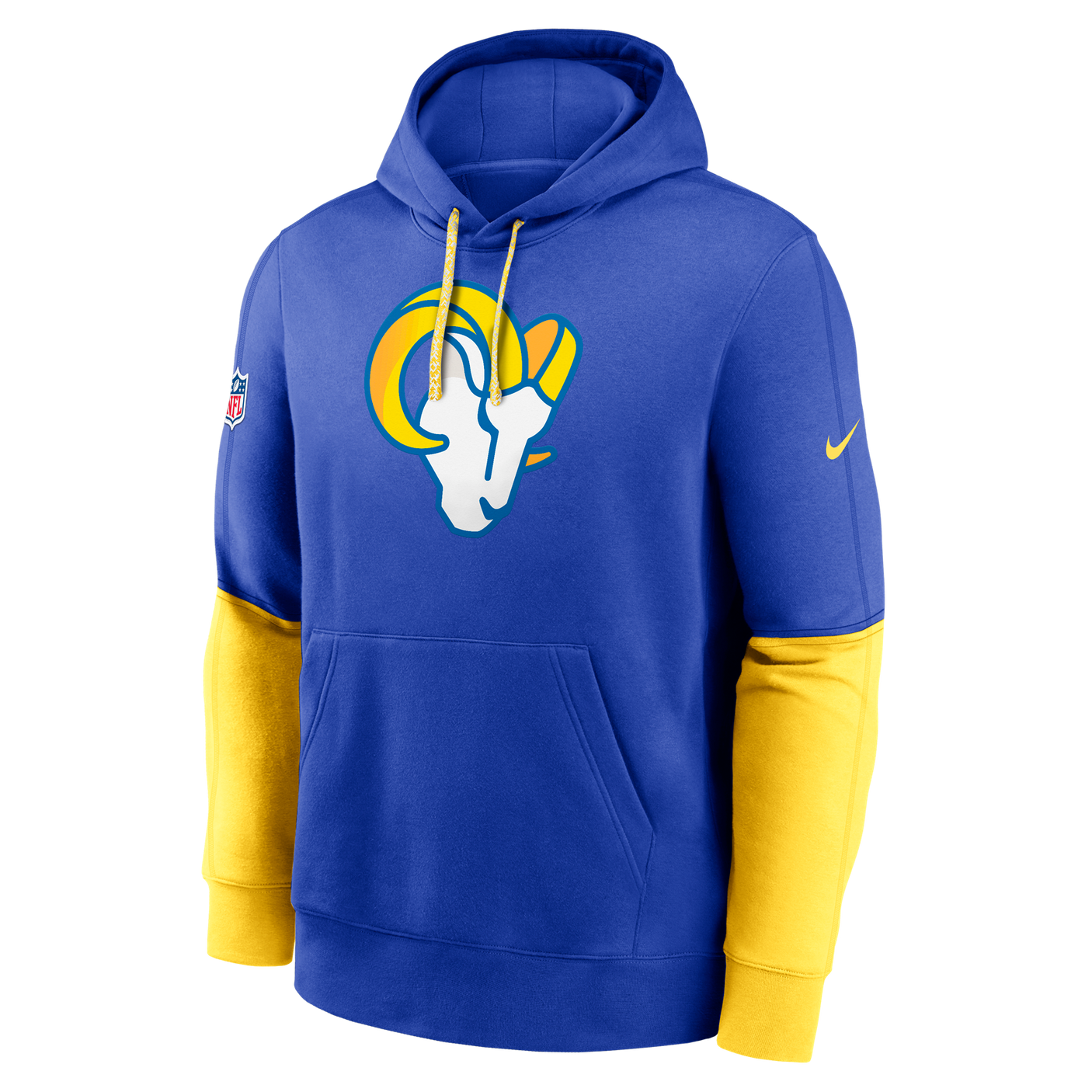 Rams 2024 Nike Men's Sideline Club Sweatshirt