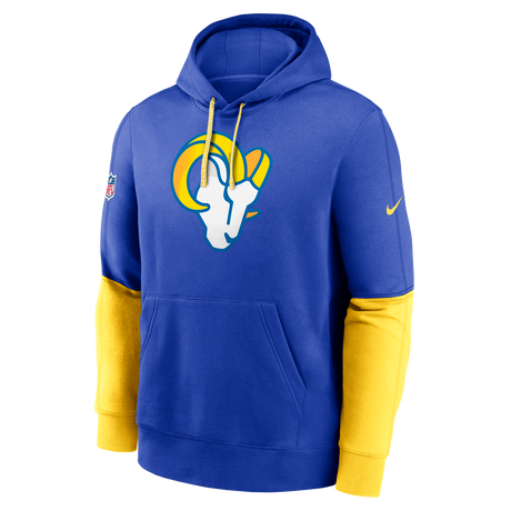 Rams 2024 Nike Men's Sideline Club Sweatshirt