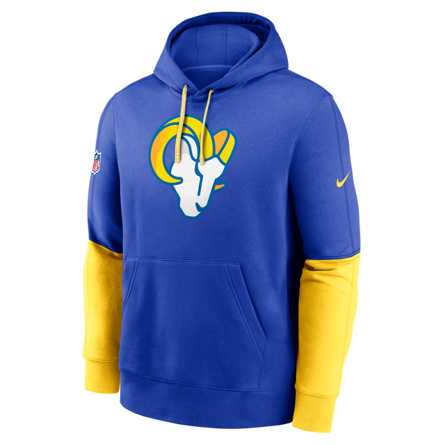 Rams 2024 Nike Men's Sideline Club Sweatshirt