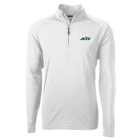 Jets Adapt Eco Knit Recycled 1/4 Zip Pullover Jacket