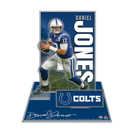 Colts Daniel Jones 3D Collector Stand