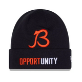 Bears 2025 New Era Men's Inspire Change Black Knit