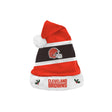 Browns Embroidered Colorblock Santa Hat