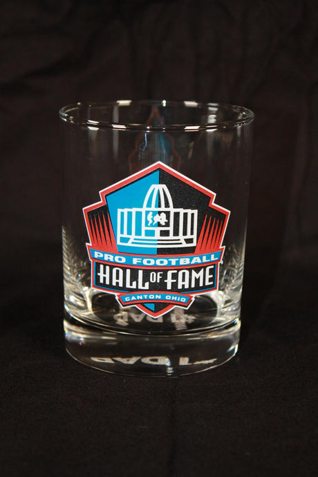 Hall of Fame #1 Dad Rocks Glass