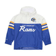 Rams 2026 Mitchell & Ness Men's Head Coach Lightweight Anorak Windbreaker Pro Football Hall of Fame