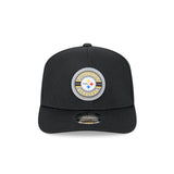 Steelers Men's New Era 9SEVENTY Stretch Snap Patched Hat