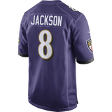 Ravens Lamar Jackson Adult Nike NFL Game Jersey