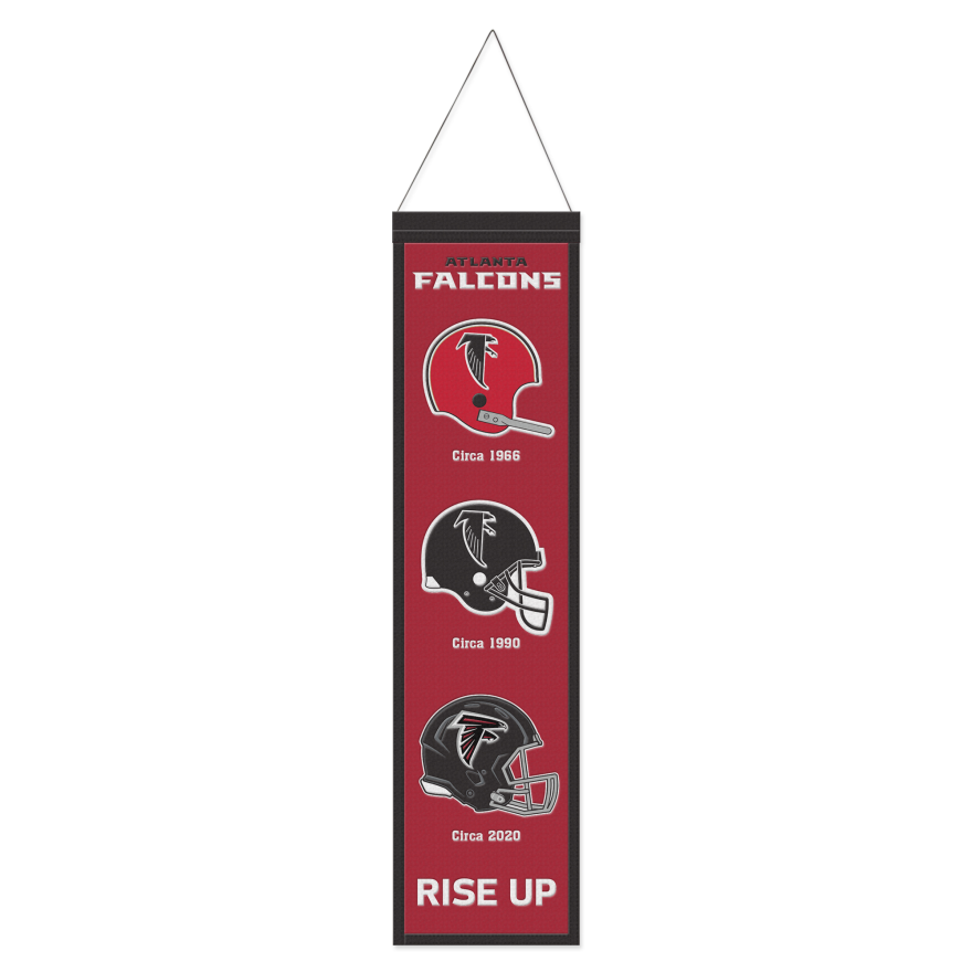 Falcons Evolution Banner Pro Football Hall Of Fame falcons-evolution-banner-pro-football-hall-of-fame