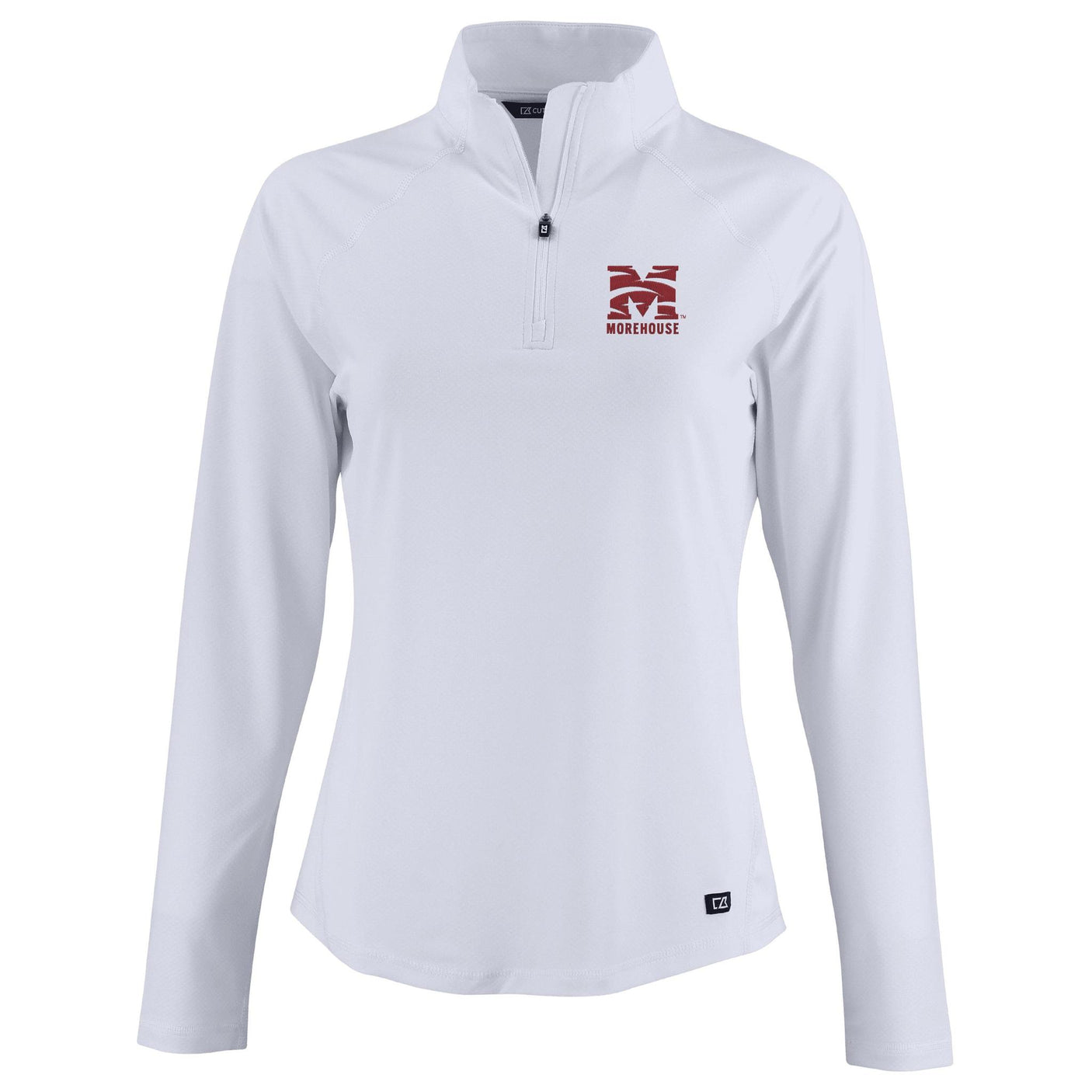 HBCU Team Cutter & Buck Women's Prospect Recycled Featherlight Stretch 1/4 Zip