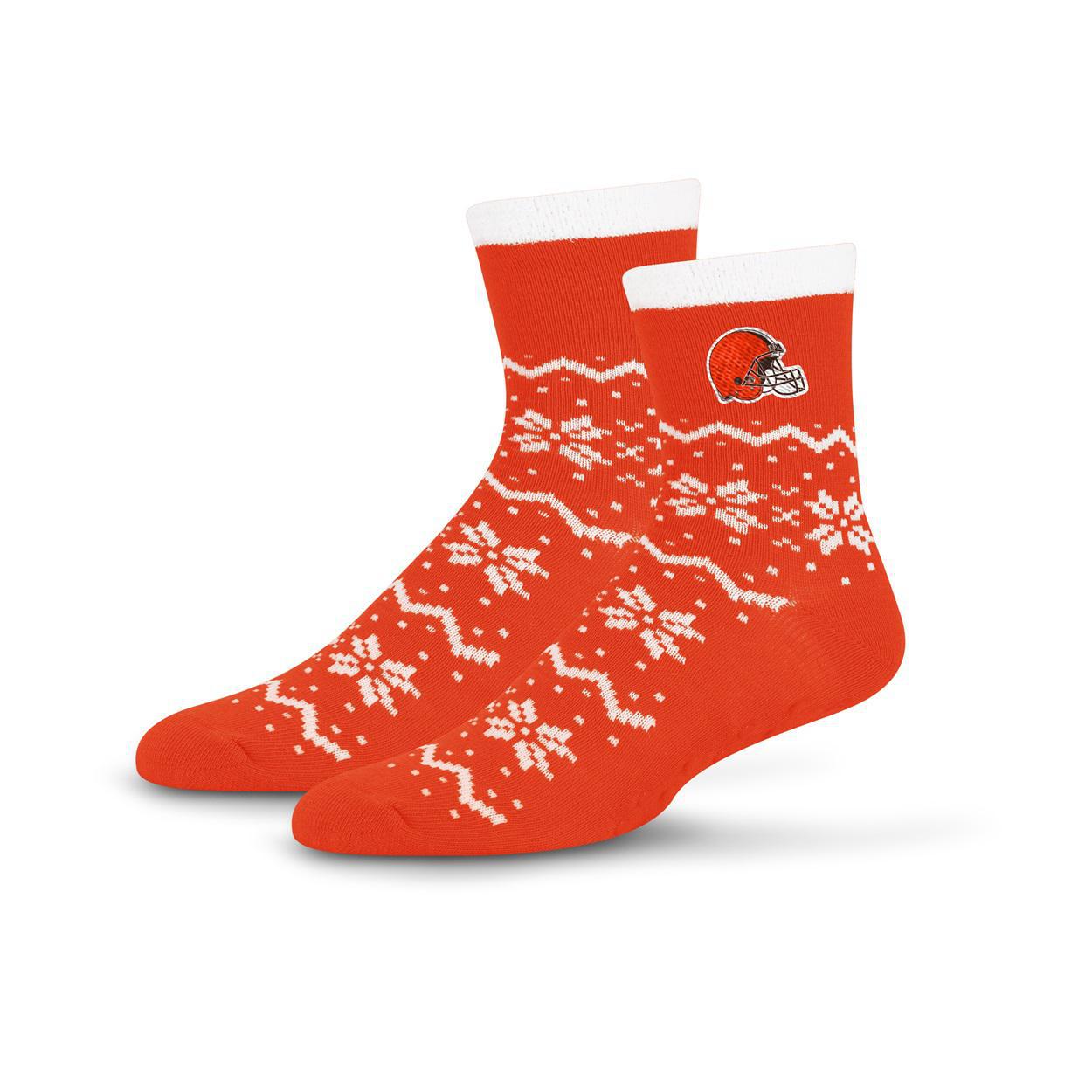 Browns 2024 Snowflake Lane Socks