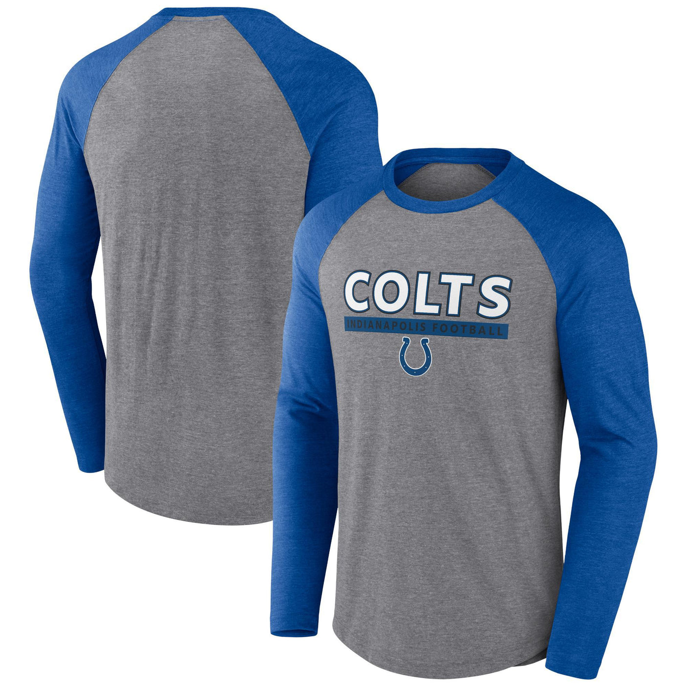 Colts Men's Fanatics Triblend Long Sleeve T-Shirt