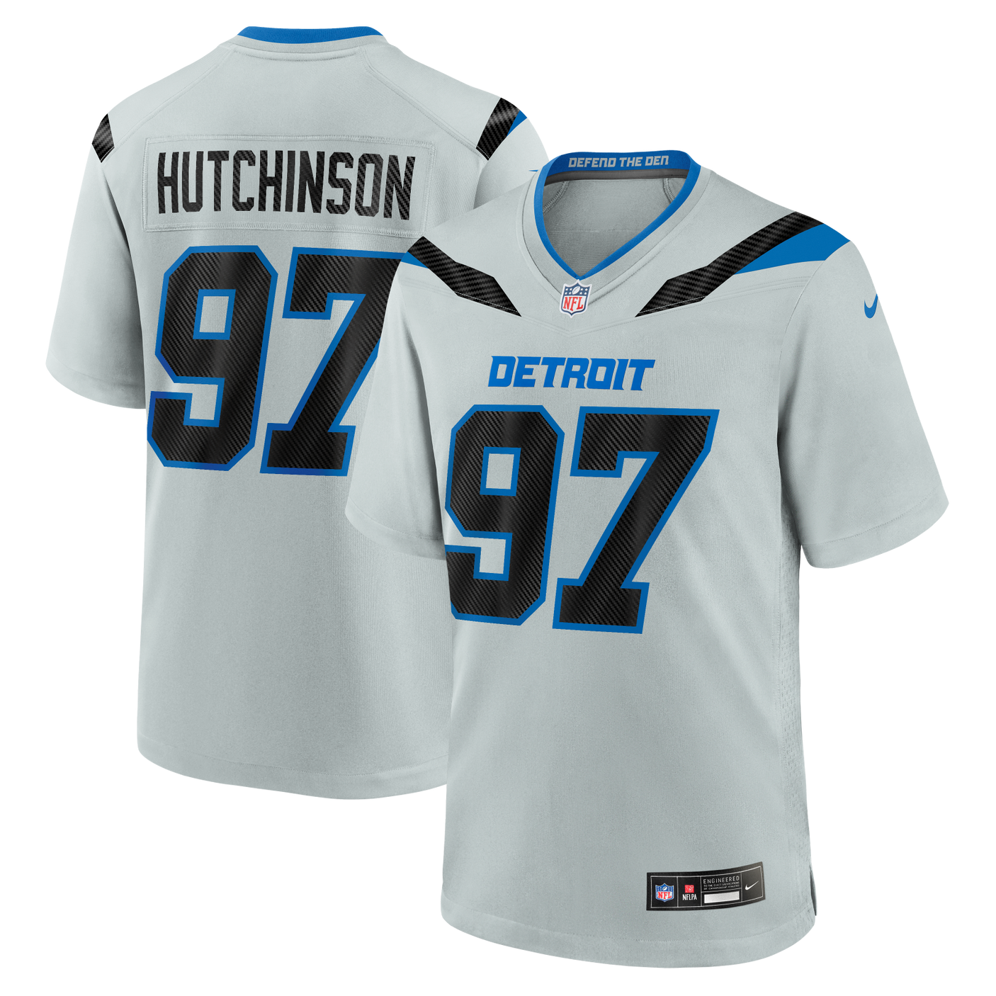 Lions 2026 Aidan Hutchinson Nike Men's Rivalry Jersey