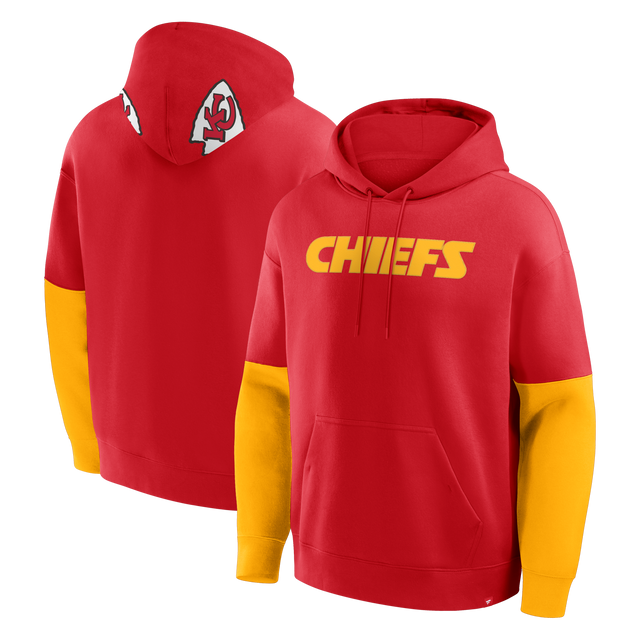 Chiefs 2025 Men's Fanatics Helmet Fleece Sweatshirt