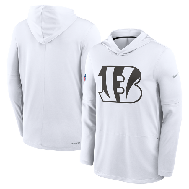 Bengals 2026 Nike Men's Alternate Dri-Fit Lightweight Long Sleeve Hoodie Top