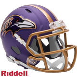 Ravens 2026 NFL On-Field Alternate #1 (Purple Rising) Speed Mini Helmet