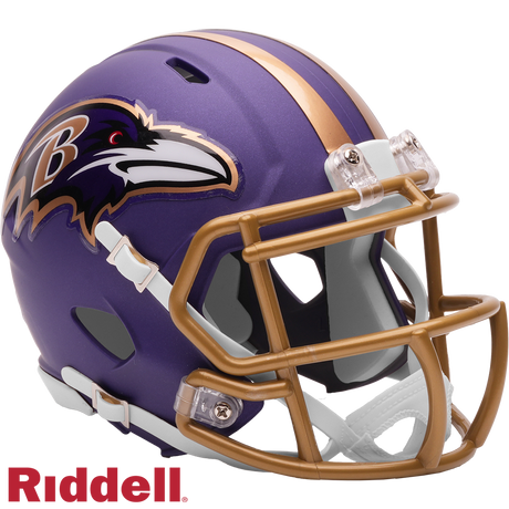 Ravens 2026 NFL On-Field Alternate #1 (Purple Rising) Speed Mini Helmet