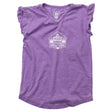 Hall of Fame Youth Girls Ruffle Sleeve T-Shirt