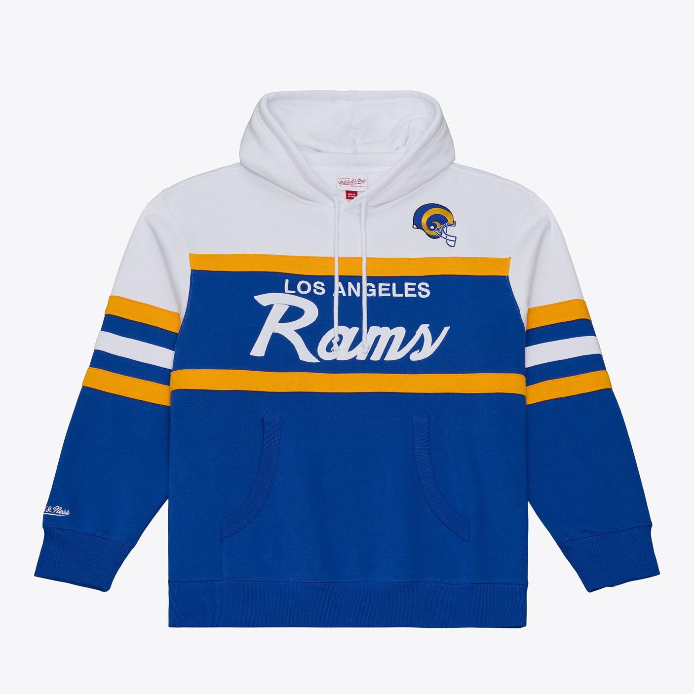 Rams 2026 Mitchell & Ness Men's NFL Head Coach Hoodie (10354365235476)