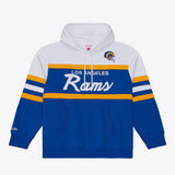 Rams 2026 Mitchell & Ness Men's NFL Head Coach Hoodie (10354365235476)