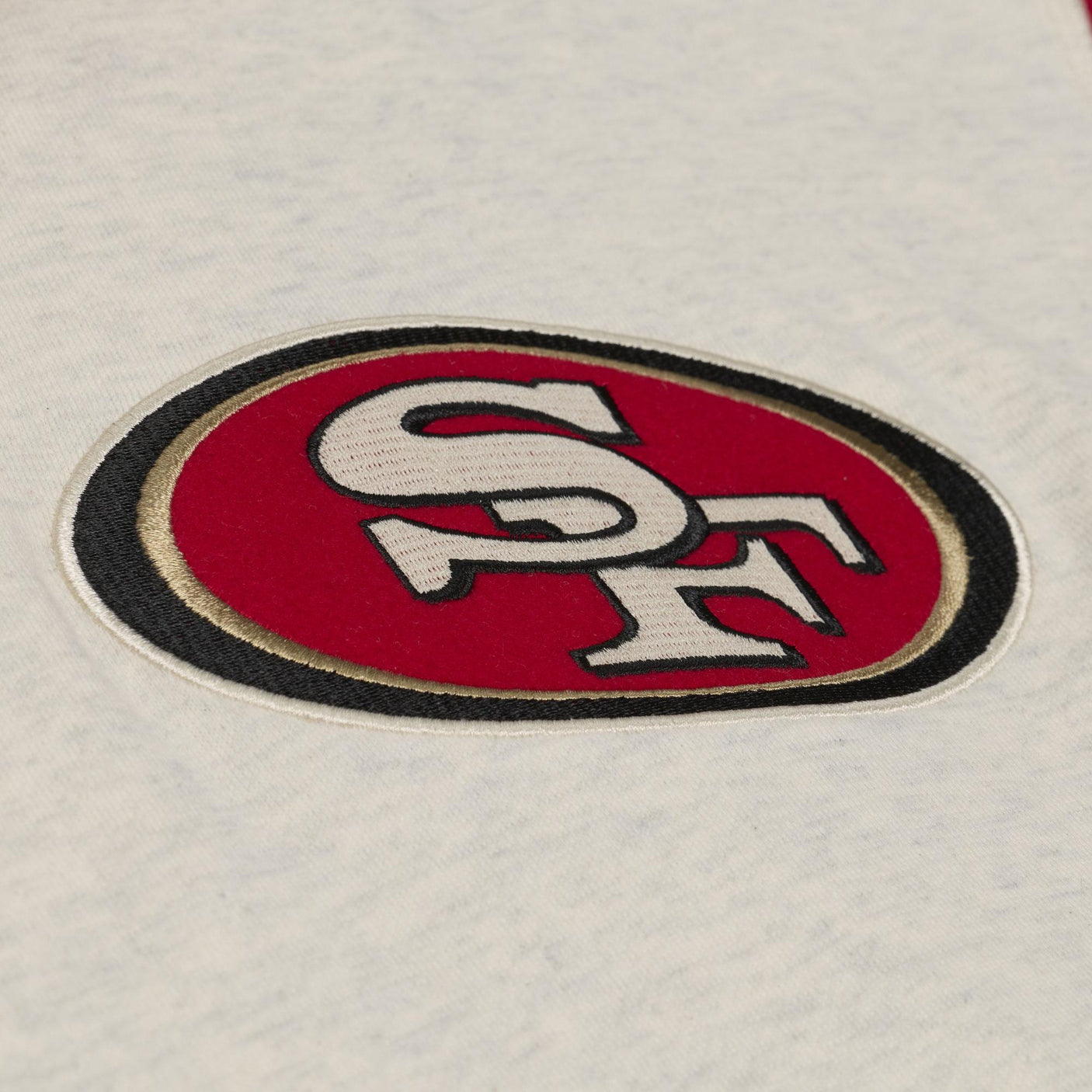 49ers 2026 Mitchell & Ness Men's Retro Roots French Terry Hoodie
