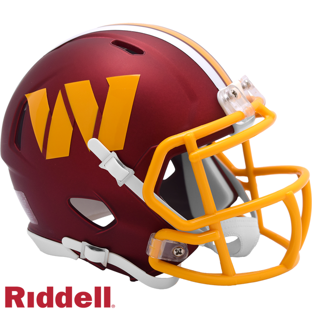 Commanders 2025 NFL On-Field Alternate Speed Mini Helmet