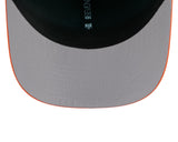 Dolphins 2026 New Era Men's 9SEVENTY Stretch Snap Two-Tone Hat Pro Football Hall of Fame