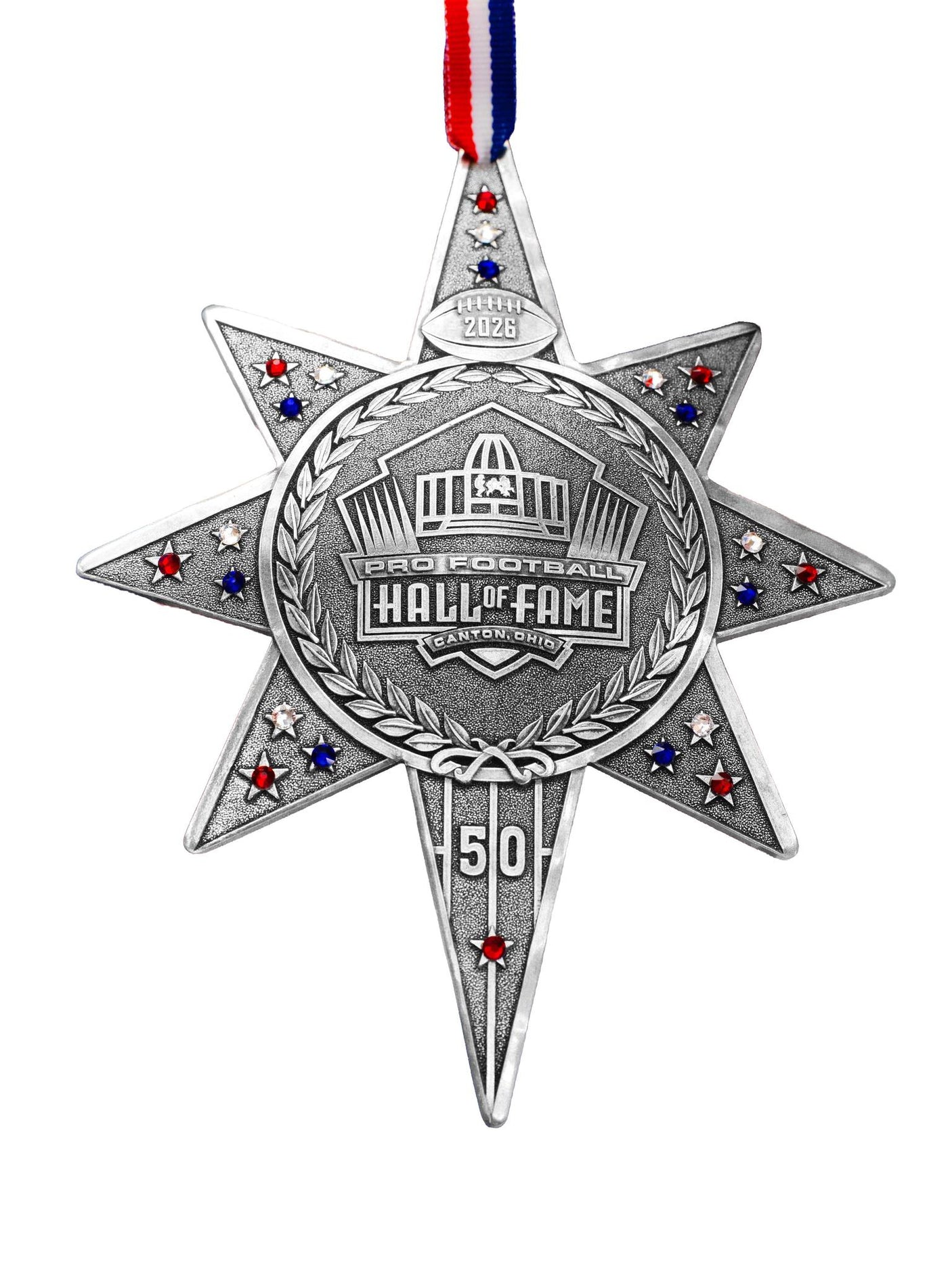 2026 Pro Football Hall of Fame Ornament - Limited Edition 250th Anniversary Edition