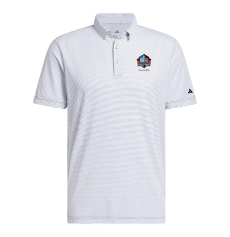 Hall of Fame 2026 Adidas Men's White/ Navy Ultimate365 Pencil Stripe ClimaCool Polo