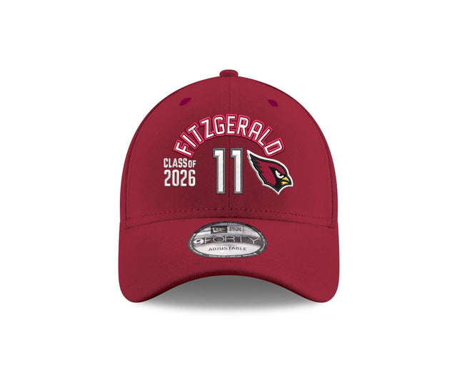 Larry Fitzgerald Cardinals Class of 2026 New Era GCP 9FORTY Name and Number Hat