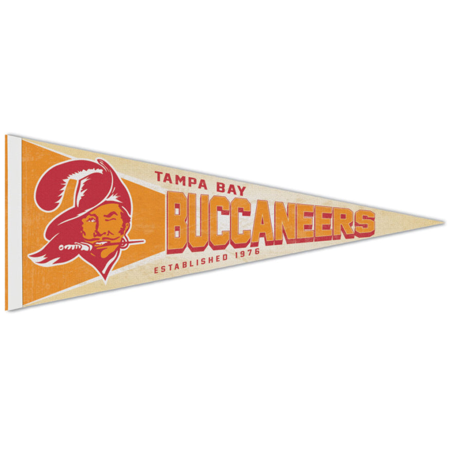 Buccaneers Classic Logo Pennant - Retro