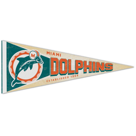 Dolphins Classic Logo Pennant - Retro