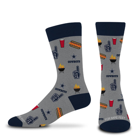 Cowboys Tailgate Dress Sock