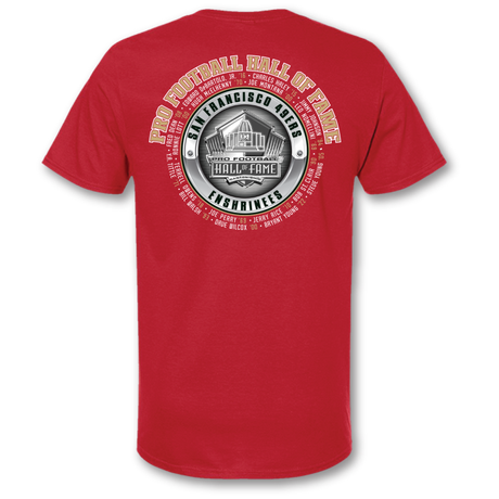 49ers Hall of Fame Legends T-Shirt 2022