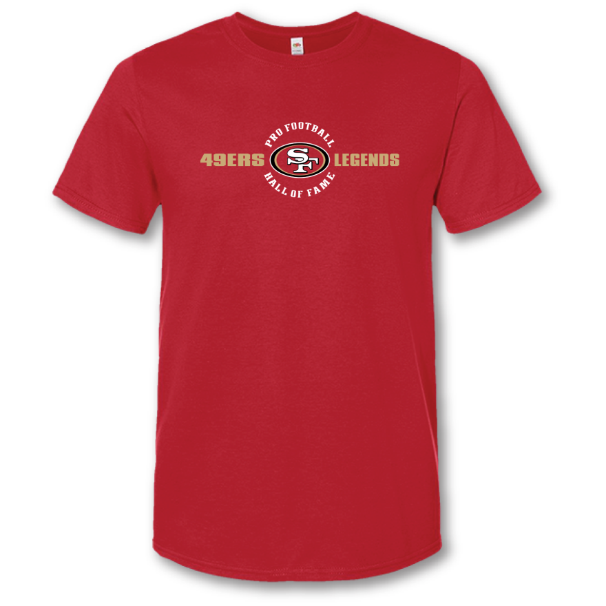 49ers Hall of Fame Legends T-Shirt 2022