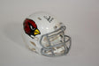 Larry Fitzgerald Autographed Cardinals Mini Helmet with HOF Inscription