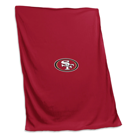 49ers Logo Brands Sweatshirt Blanket
