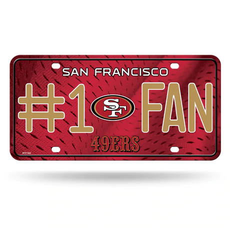 49ers License Plate