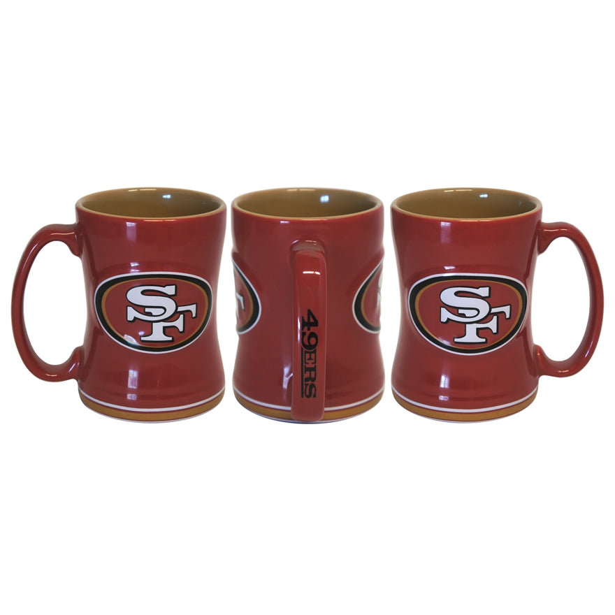 San Francisco 49ers 14oz Relief Mug