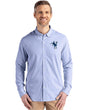 Colts Cutter & Buck Men's Skyline Eco Pinstripe Button Down Shirt