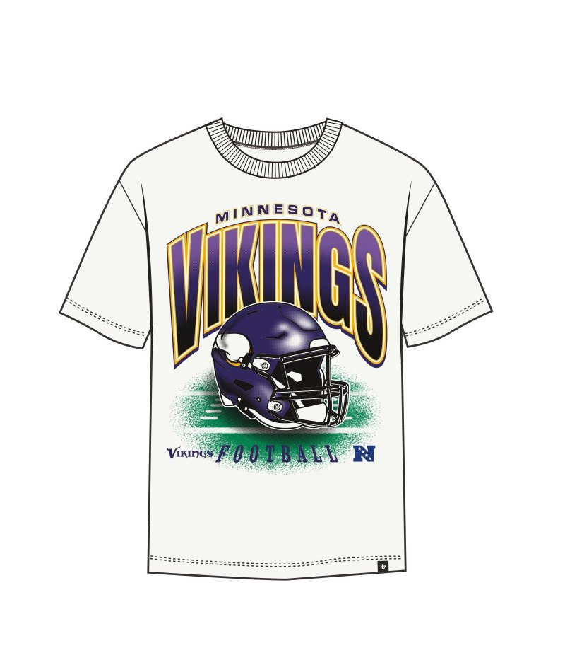 Vikings 2026 '47 Brand Men's Team Flex Foundation T-Shirt