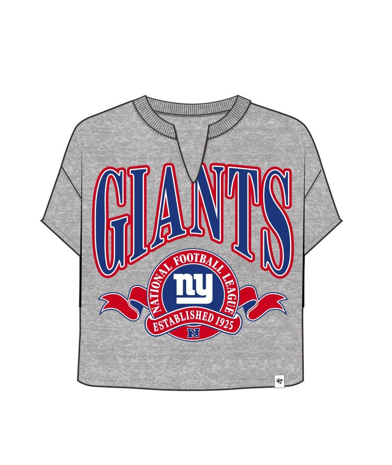Giants 2026 '47 Brand Women's Banners Out Oversized T-Shirt