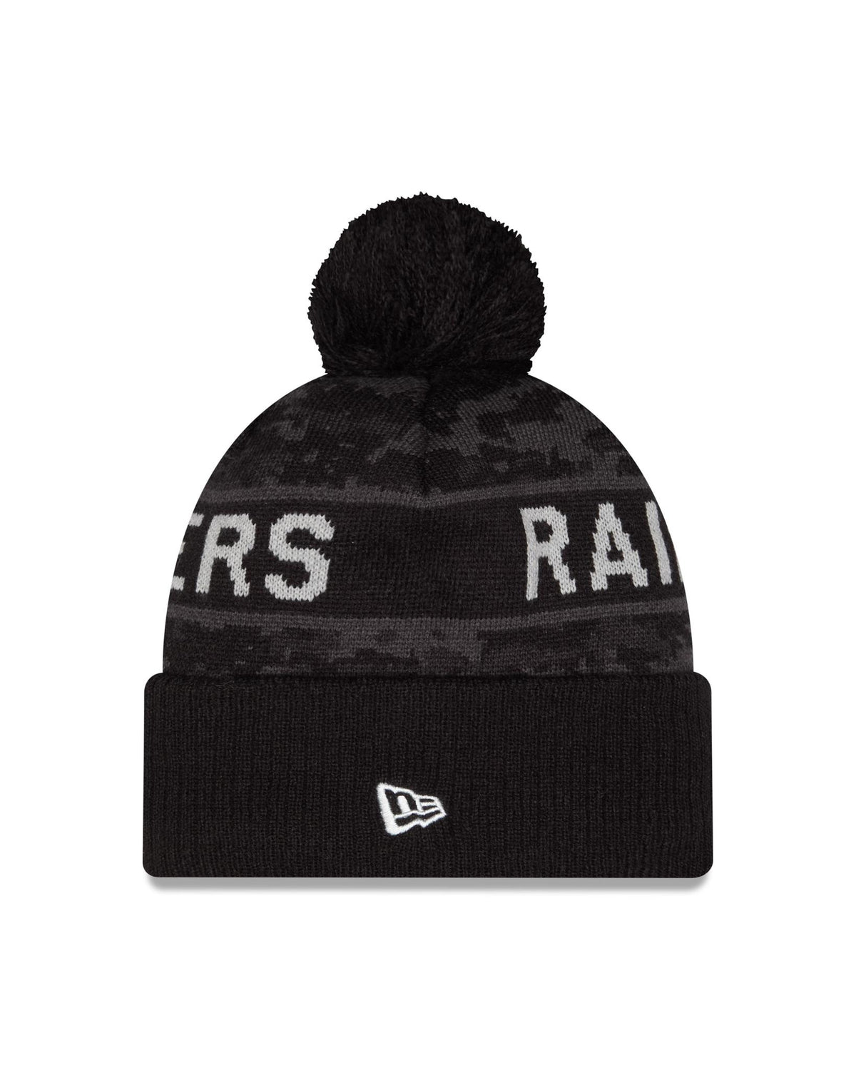 Raiders 2026 New Era Men's Salute to Service Knit Pro Football Hall of Fame