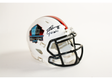 Drew Pearson Class of 2021 Autographed Hall of Fame White Mini Helmet With HOF Inscription