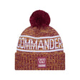 Commanders 2025 Men's New Era Sideline Sport Knit