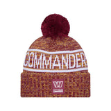 Commanders 2025 Men's New Era Sideline Sport Knit