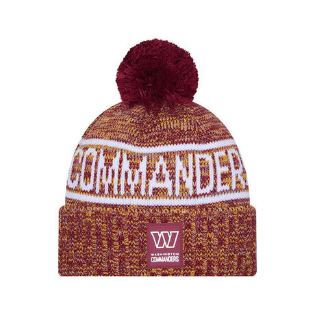 Commanders 2025 Men's New Era Sideline Sport Knit