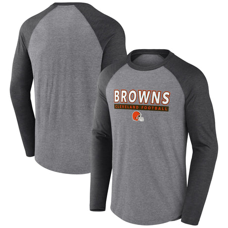 Browns Men's Fanatics Triblend Long Sleeve T-Shirt