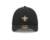 Saints 2026 New Era Men's 39THIRTY Sideline Hat Pro Football Hall of Fame