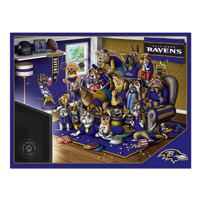 Ravens Purebred Fans Puzzle - A Real Nailbiter